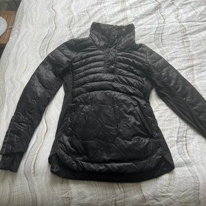 Lululemon Size 10 Half-Zip Puffer Jacket (Down for a Run Pullover)